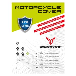NORDCODE - Husa moto EVO LINE [XL] - 246x104x127
